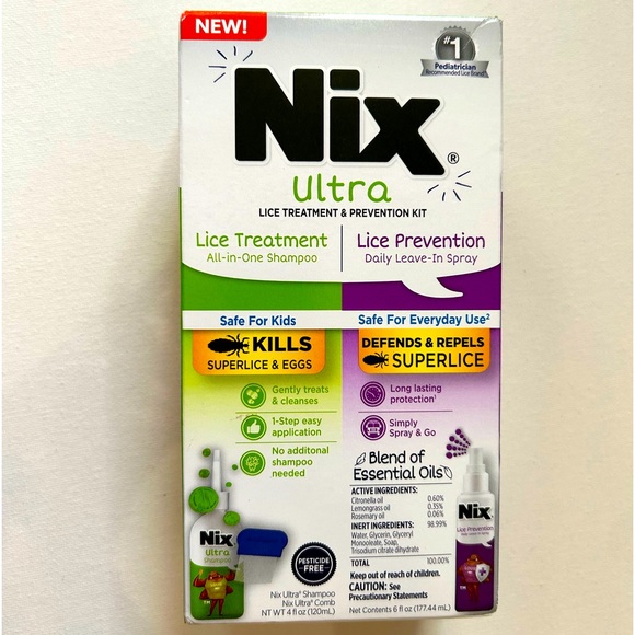 Nix Bath, Skin & Hair Nix Ultra Lice Treatment Prevention Kit